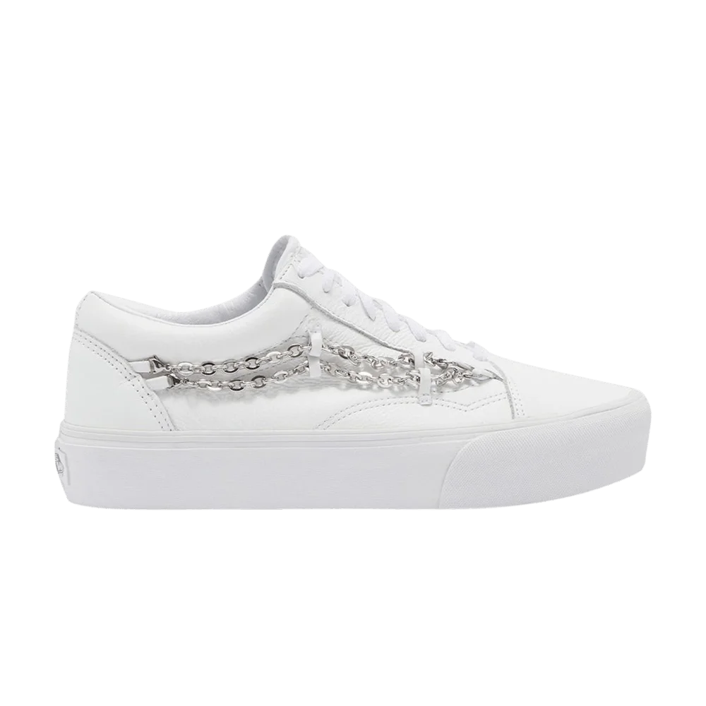 Vans Old Skool Platform 'Chain - True White'