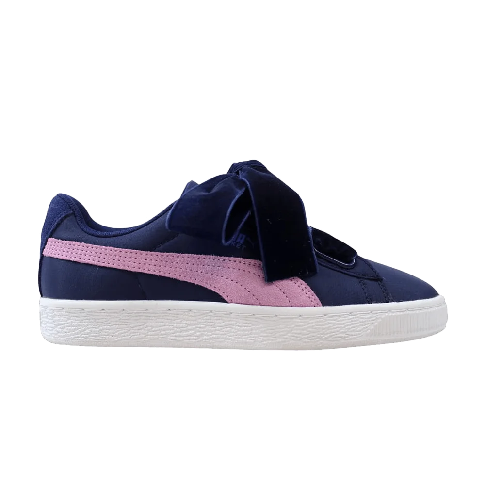 Krossovki-Puma-Wmns-Basket-Heart-Nylon-Blue-Depths