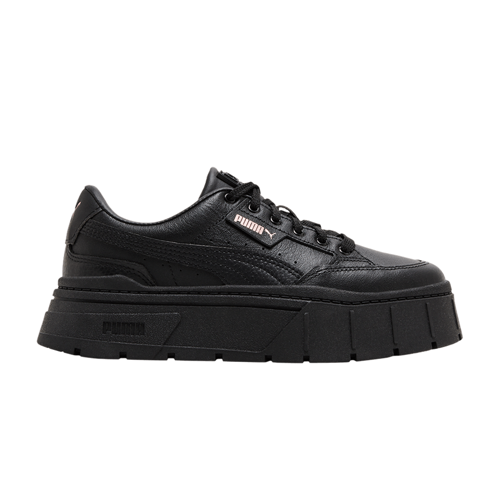 Кроссовки Puma Wmns Mayze Stack Leather 'Black'