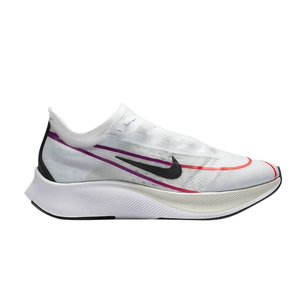 Кроссовки Nike Wmns Zoom Fly 3 'White Violet Crimson'