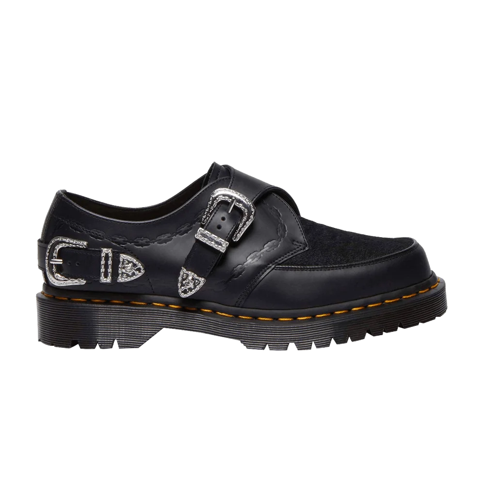 Кроссовки Dr. Martens The Great Frog x Ramsey Creeper 'Embossed Chain - Black'