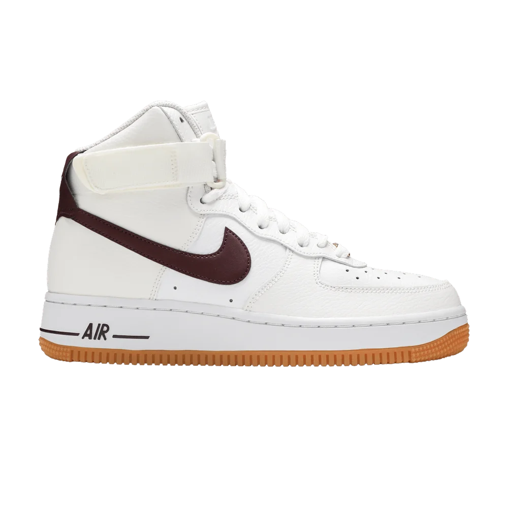 Krossovki-Nike-Wmns-Air-Force-1-High-White-Night-Maroon