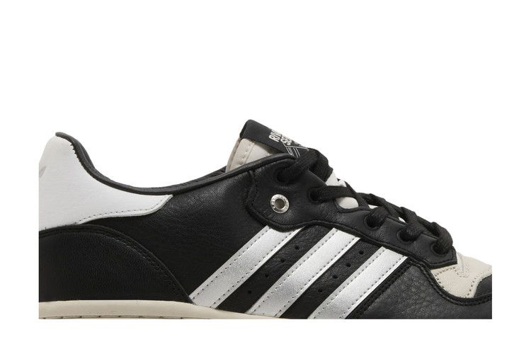 Кроссовки adidas Rivalry Low Consortium 'Black Silver'