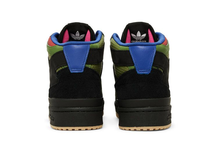 Кроссовки Hebru Brantley x adidas Forum Mid RT 'Frogboy'