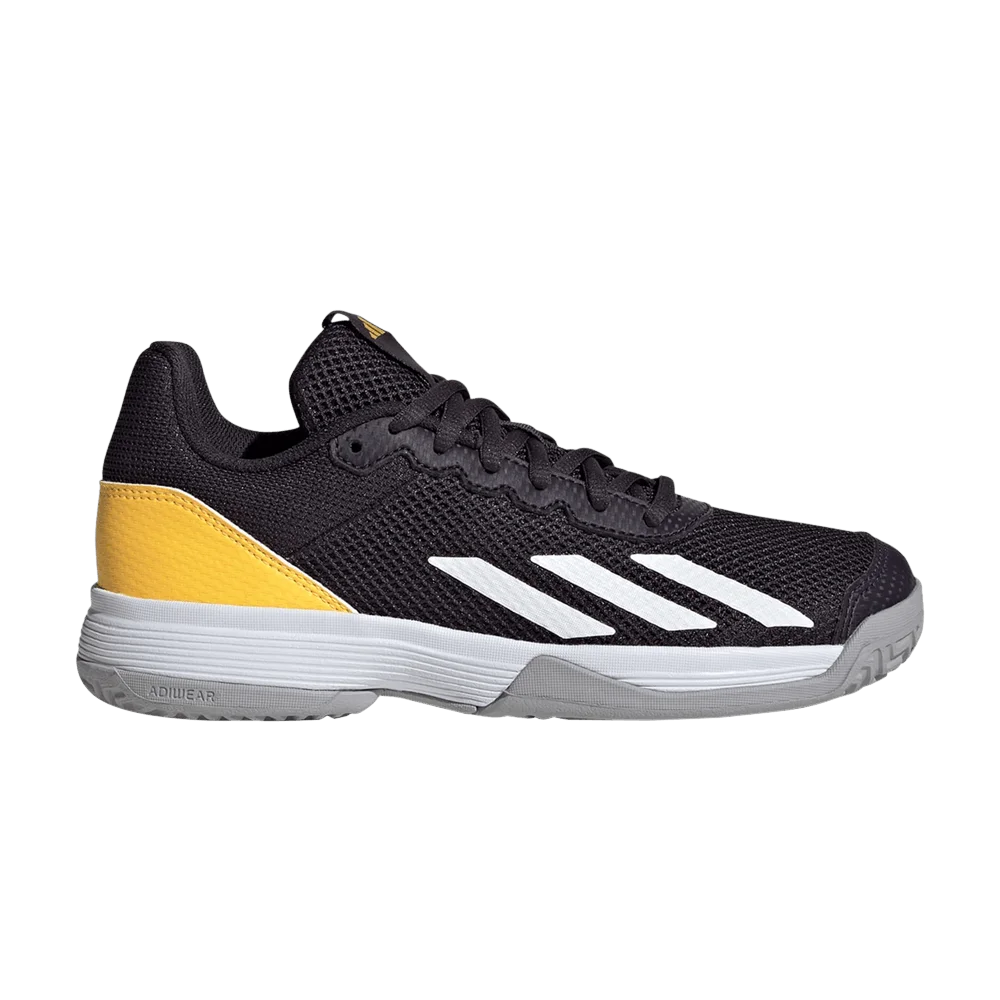 Кроссовки Adidas CourtFlash K 'Aurora Black White Spark'