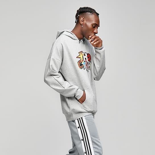 Худи Ehot Who Cares Grey Hoodie