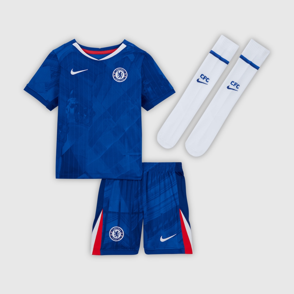 Детская футбольная форма Chelsea Nike Home Stadium MiniKit 2025-26