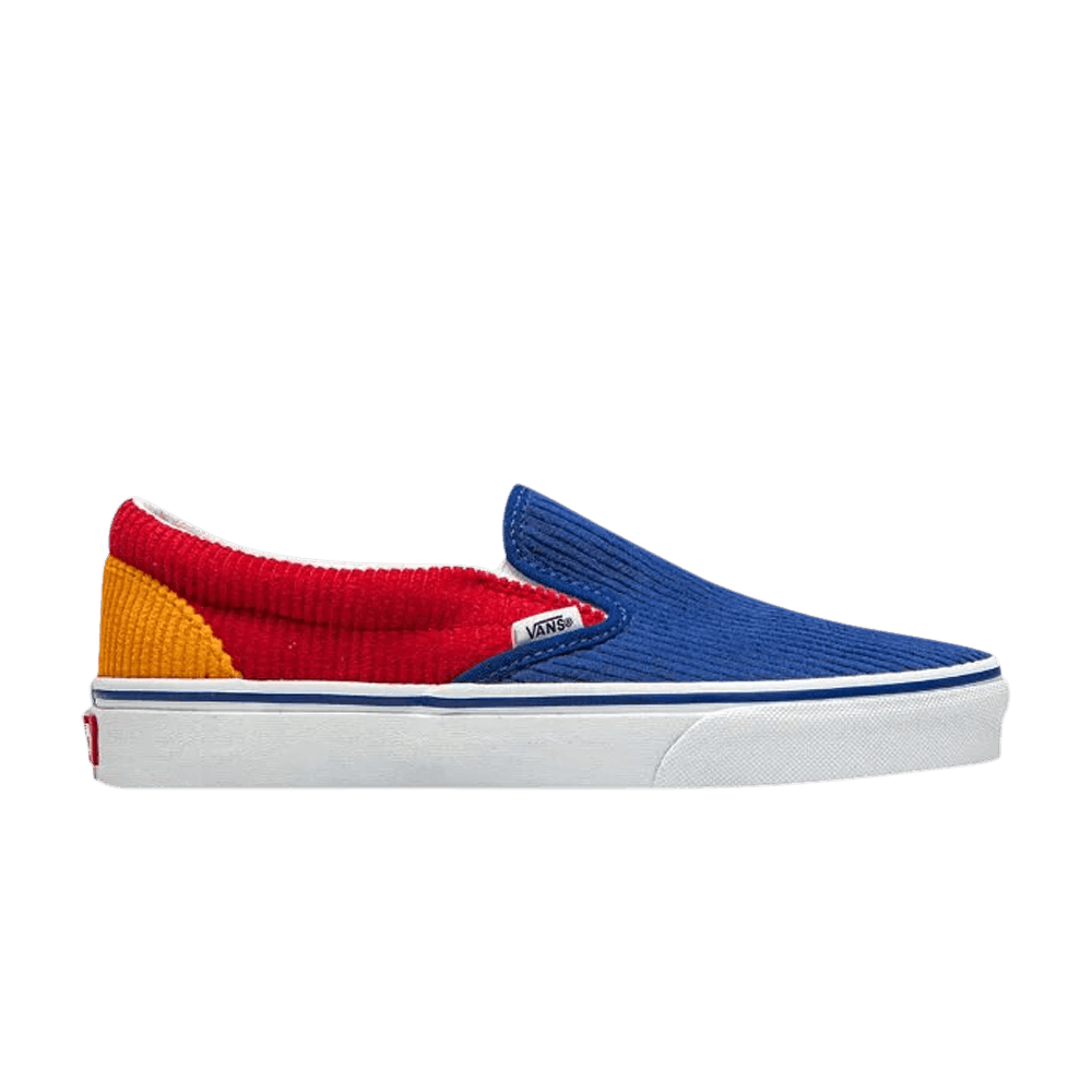 Кроссовки Vans Classic Slip-On 'Corduroy - Primary'