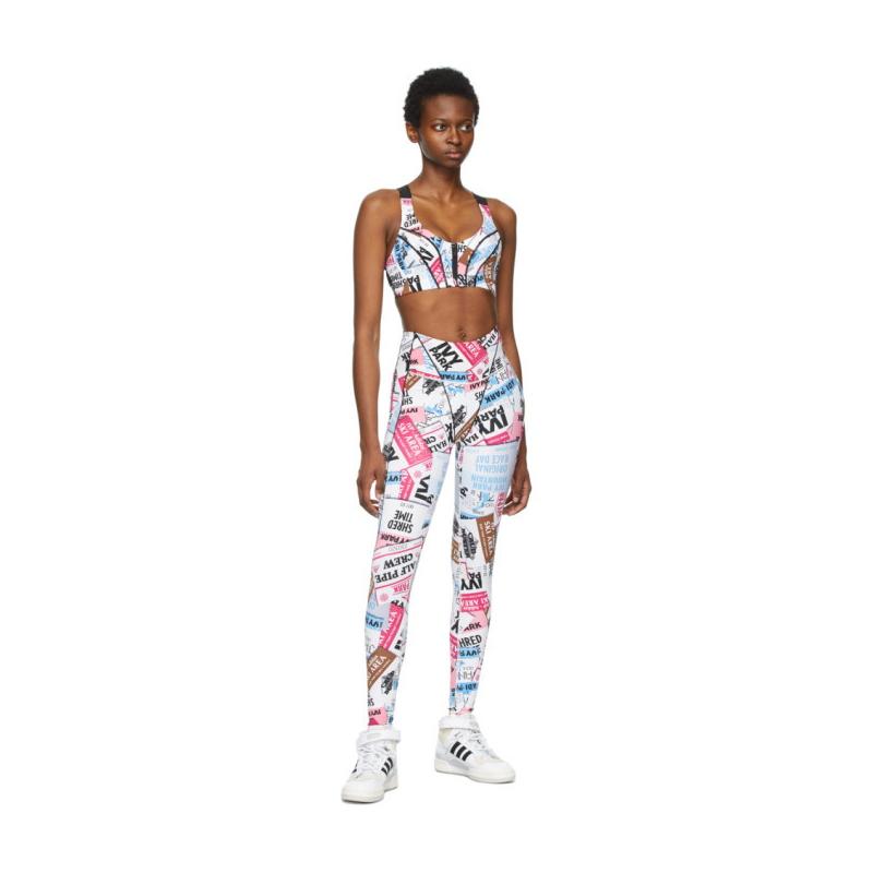 Спортивный топ adidas Ivy Park Medium-Support Ski Tag Bra Multicolor
