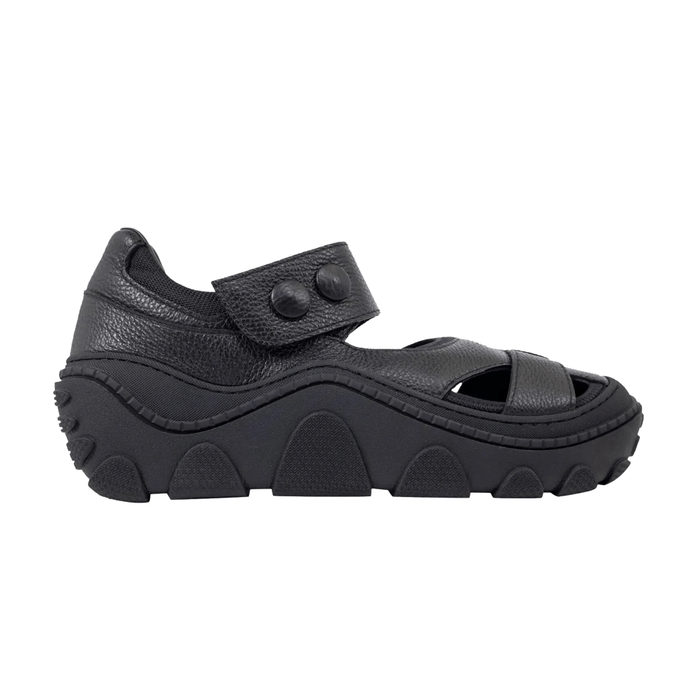 Kiko Kostadinov Hybrid Sandal 'Black Soot'