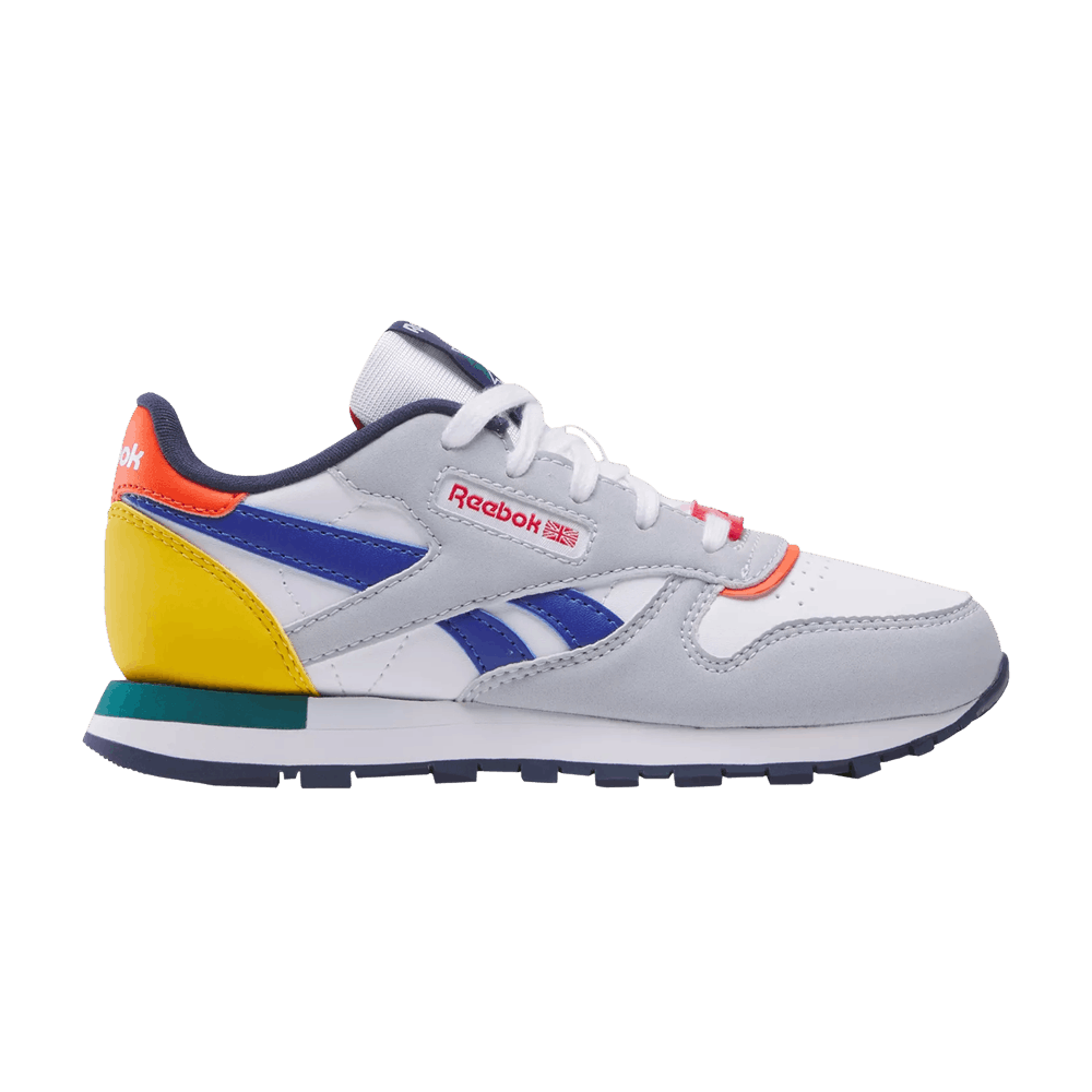 Кроссовки Reebok Classic Leather Little Kid 'Moon Navy Red'