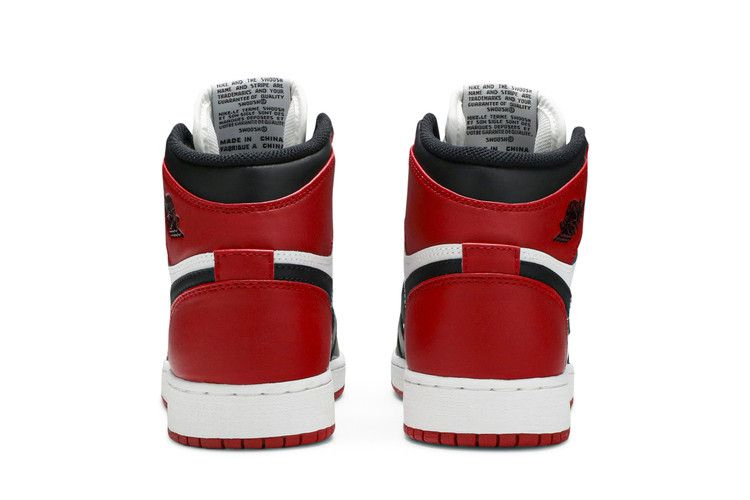 Кроссовки Air Jordan 1 Retro High OG GS 'Black Toe' 2013