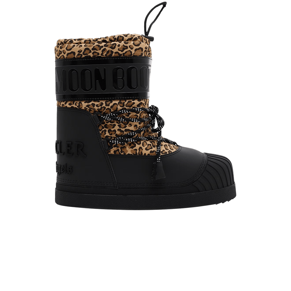Кроссовки Palm Angels x Moncler Wmns Shedir Snow Boot 'Black Leopard'