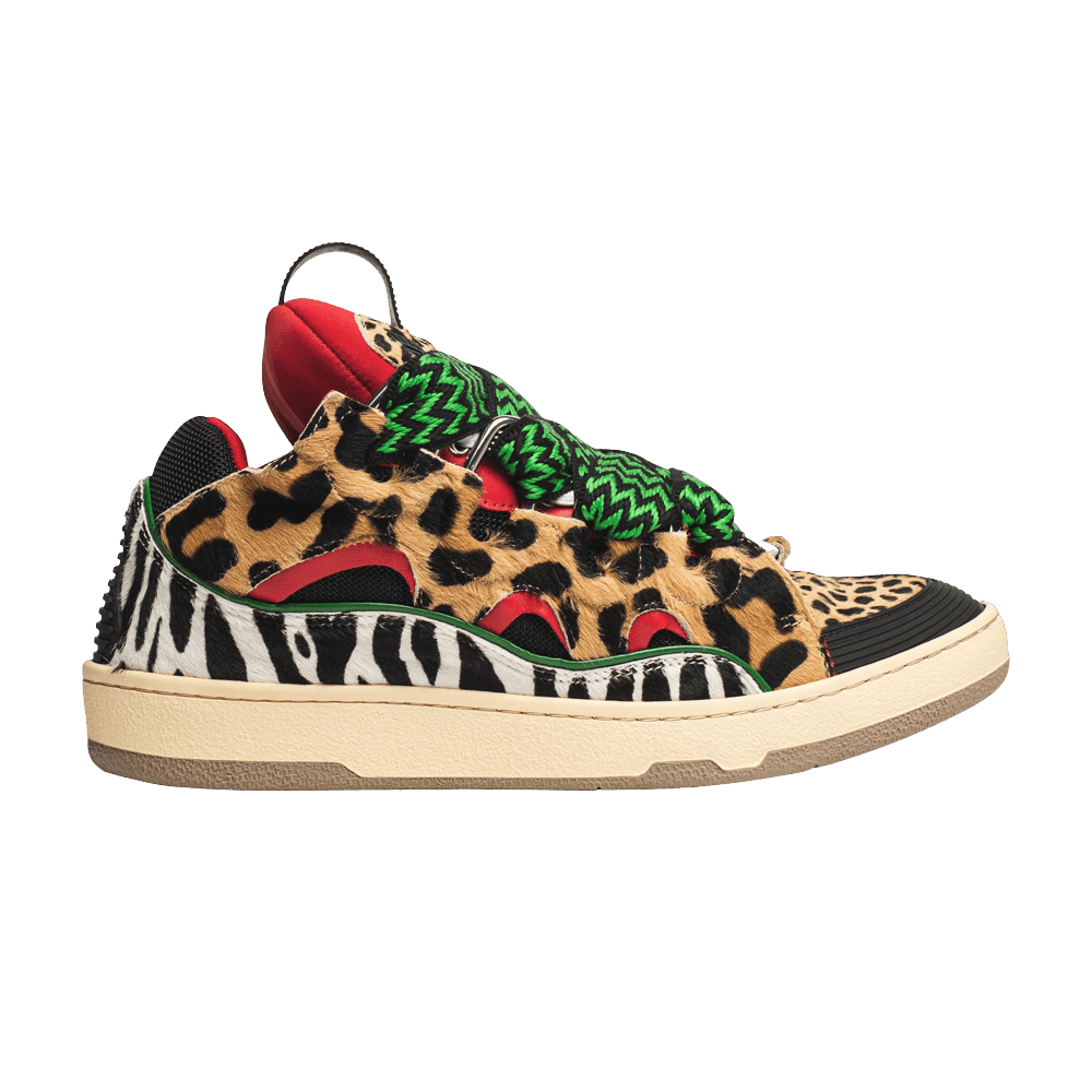 Кроссовки Lanvin Curb Sneakers 'Animal Print'