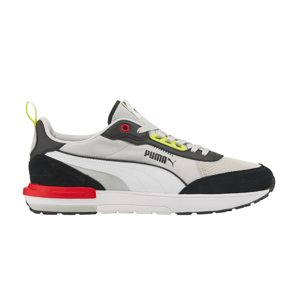 Кроссовки Puma R22 'Grey Violet High Risk Red'