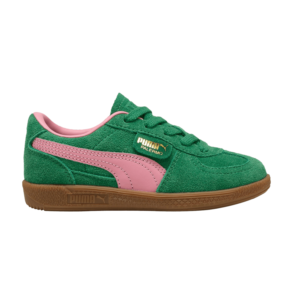 Кроссовки Puma Palermo Little Kid 'Archive Green Pinkscape'