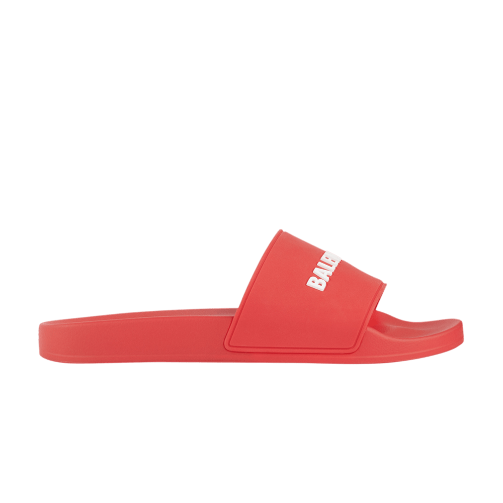 Кроссовки Balenciaga Pool Slides 'Red'