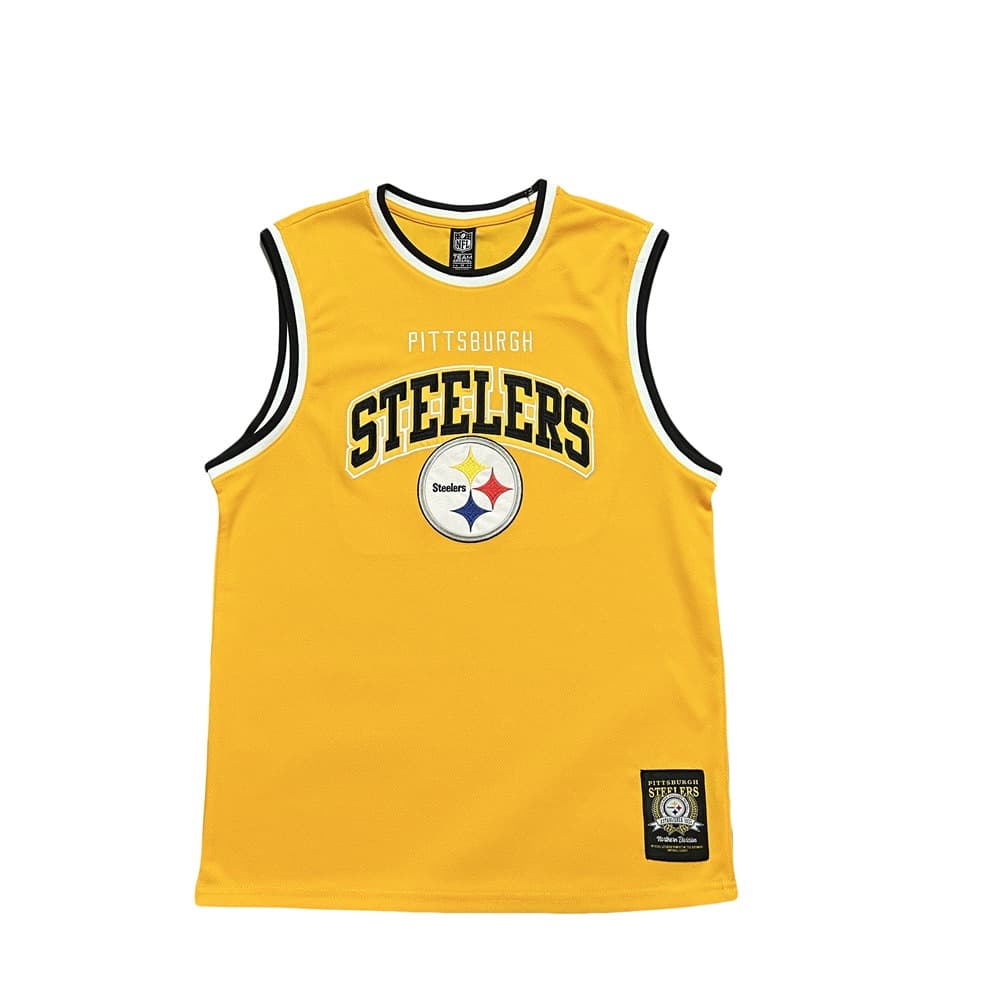 Баскетбольная джерси Buck Up NFL Pittsburgh Steelers Yellow Jersey