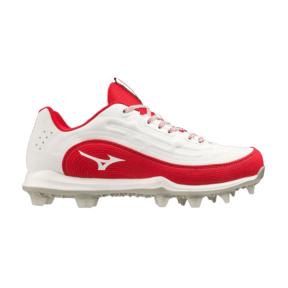 Кроссовки Mizuno Wmns 9-Spike Advanced Finch Elite 6 Low TPU 'White Red'