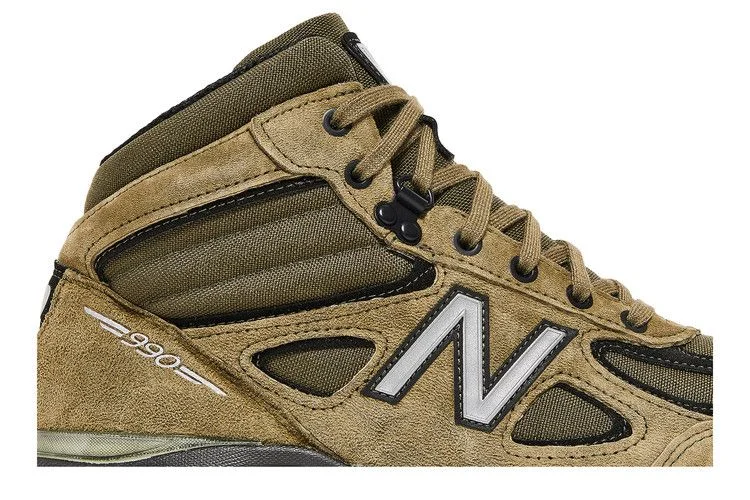 Кроссовки New Balance 990v4 High Made In USA 'Olive'