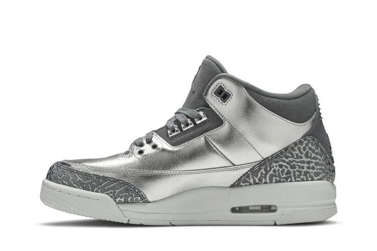 Кроссовки Air Jordan 3 Retro Premium HC GG 'Chrome'