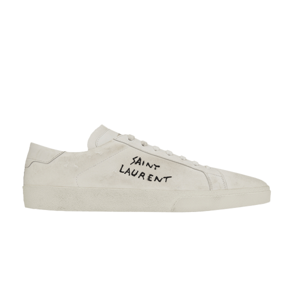 Кроссовки Saint Laurent Signature Court Classic SL/06 'Embroidered'