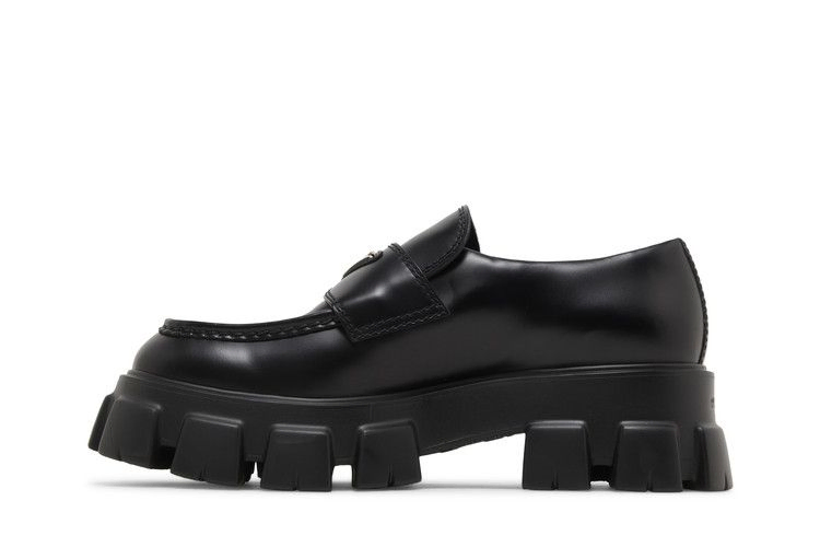 Кроссовки Prada Monolith Loafer 'Black'