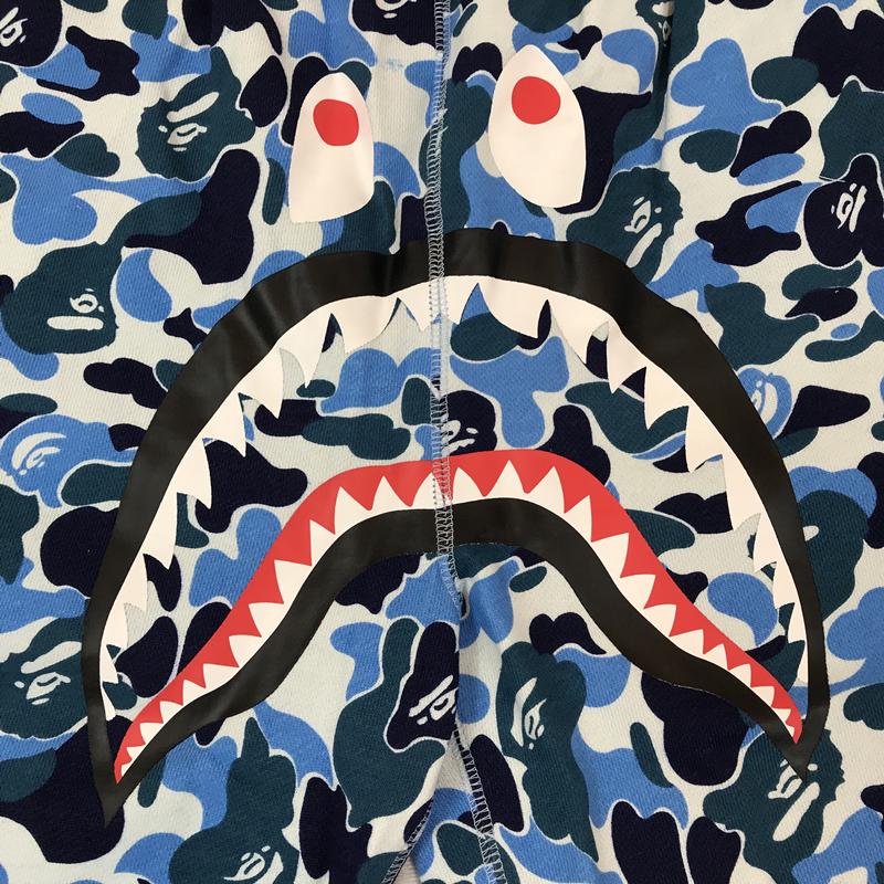 BAPE-ABC-Camo-WGM-Print-Shark-Sweatshorts-Light-Blue-4