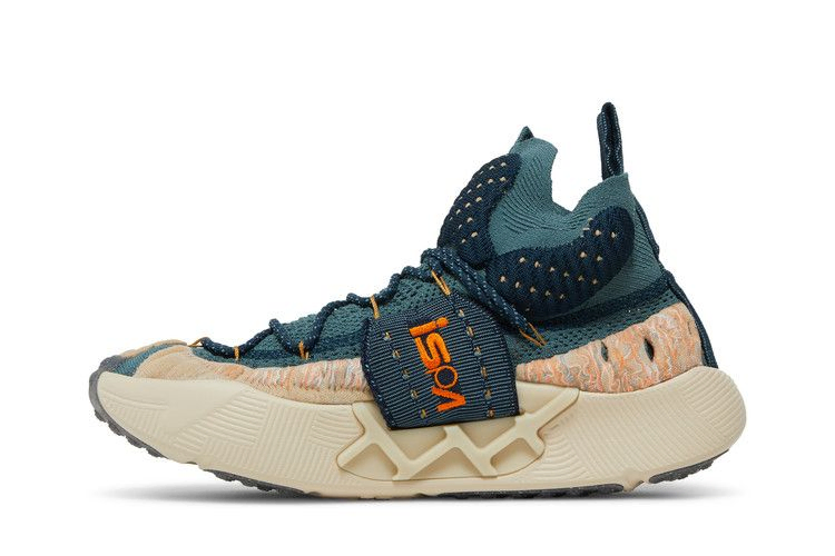 Кроссовки Nike ISPA Sense Flyknit 'Mineral Slate Magma Orange'