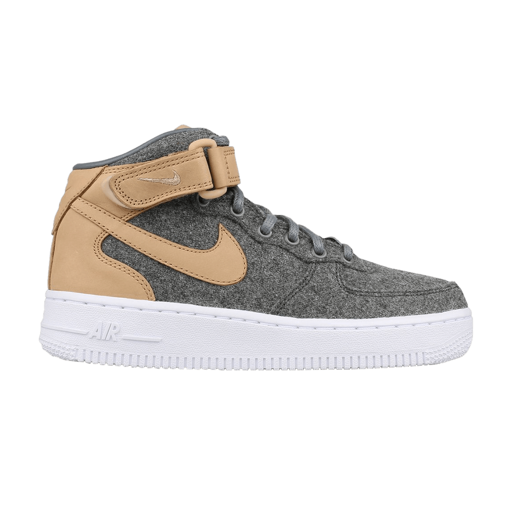 Кроссовки Nike Wmns Air Force 1 07 Mid Leather Premium 'Cool Grey'