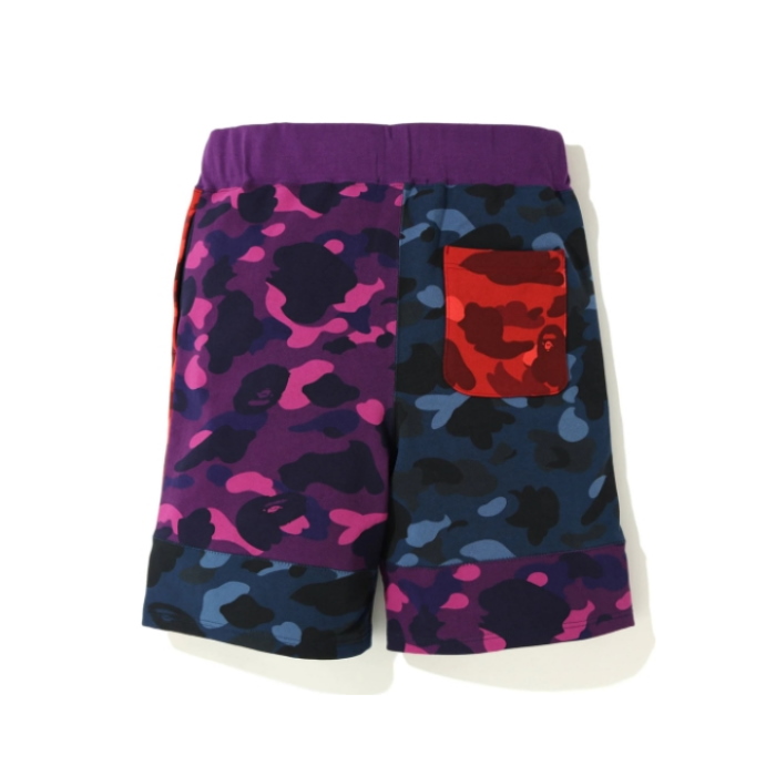 Спортивные шорты BAPE Color Camo Crazy Sweat Shorts Multi