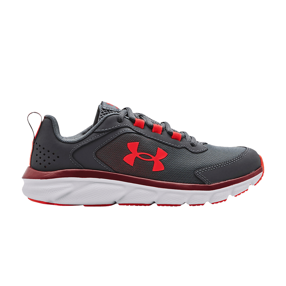 Кроссовки Under Armour Assert 9 GS 'Pitch Grey Chestnut Red'