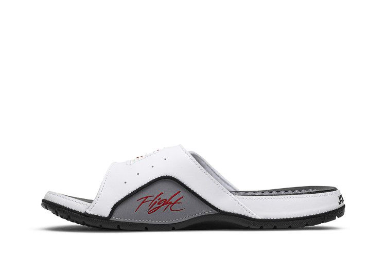 Air Jordan Hydro 4 Retro Slide 'White Cement'