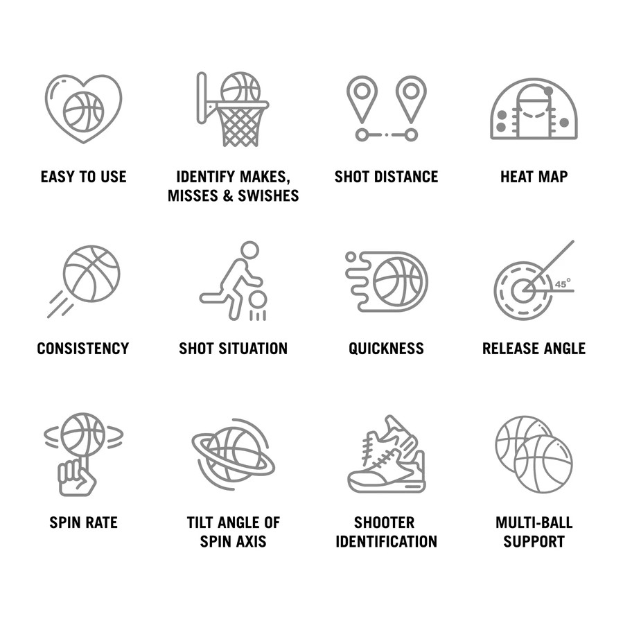 Баскетбольный умный мяч SiQ Smart Basketball
