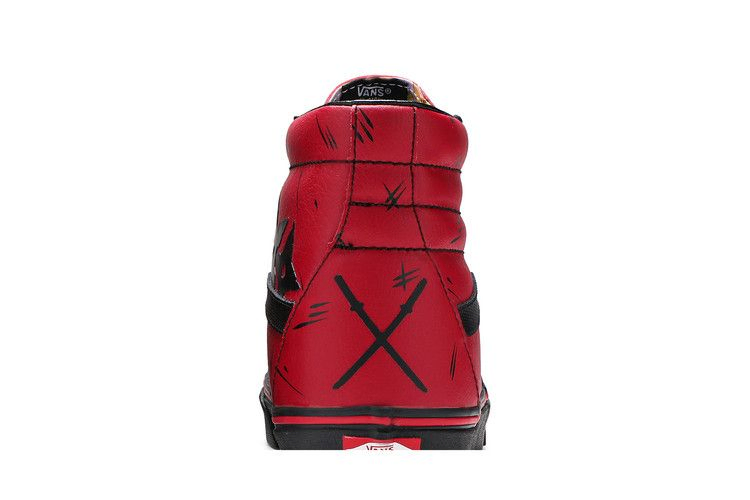 Кроссовки Vans Marvel x SK8-Hi 'Deadpool'