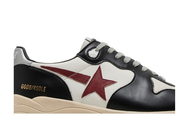 Кроссовки Golden Goose Running Sole 'Black White Red'