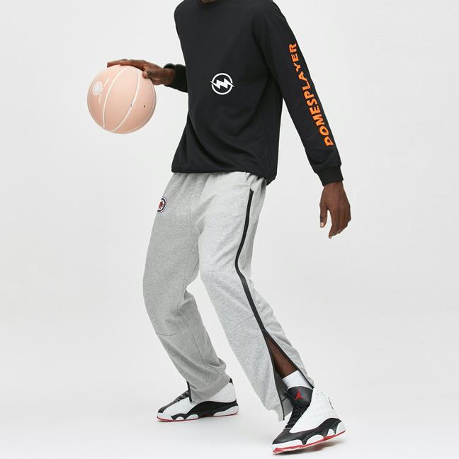 Баскетбольные брюки Ehot Planet Zip Grey Pants