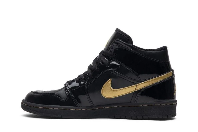 Кроссовки Air Jordan 1 Retro PL 'Metallic Gold' 2003