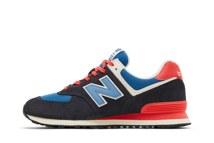 Кроссовки New Balance 574 'Phantom Blue Blast Red'