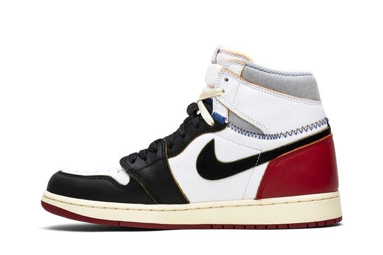 Кроссовки Union LA x Air Jordan 1 Retro High NRG 'Black Toe'