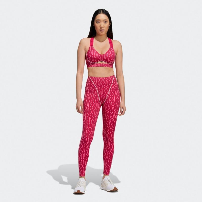 Тайтсы adidas Ivy Park Monogram Tights Bold Pink