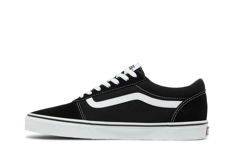 Vans Ward Suede Canvas 'Black White'