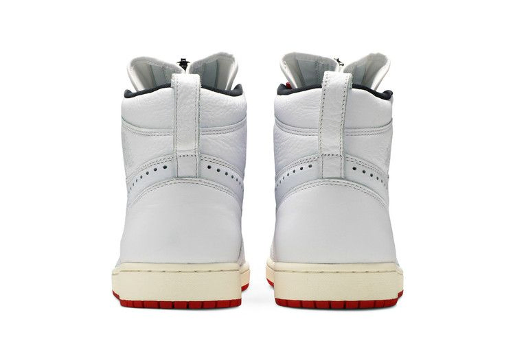 Кроссовки Air Jordan 1 Retro High Zip 'White University Red'