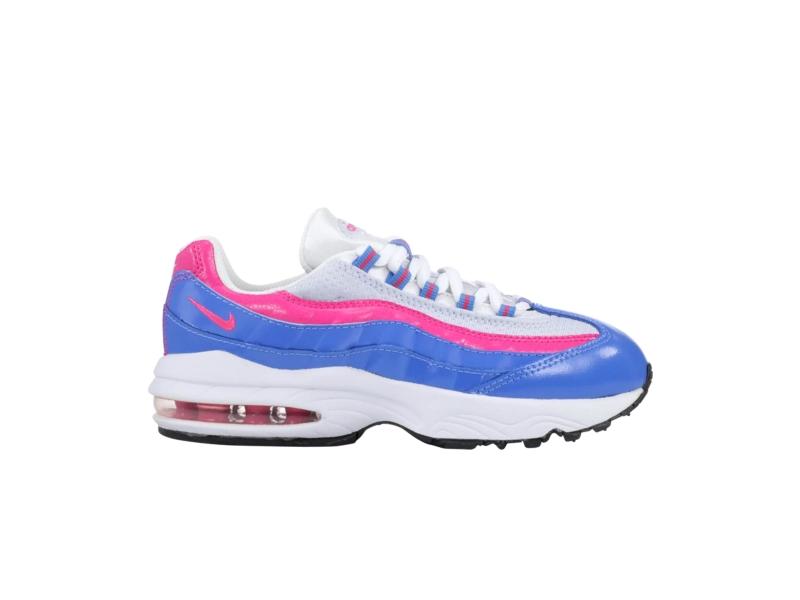Кроссовки Nike Air Max 95 LE PS Pink Flamingo Dusting