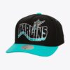 Mitchell-Ness-Black-Florida-Marlins-Cooperstown-Collection-Wavy-Pro-Crown-Snapback-Hat-100x100