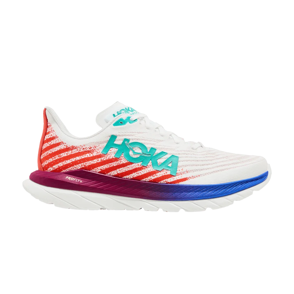Кроссовки HOKA Mach 5 'White Flame'