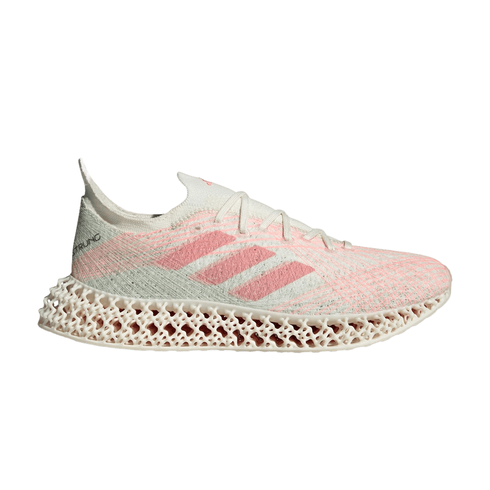 Кроссовки adidas Wmns 4DFWD X Strung 'Off White Pink Spark'