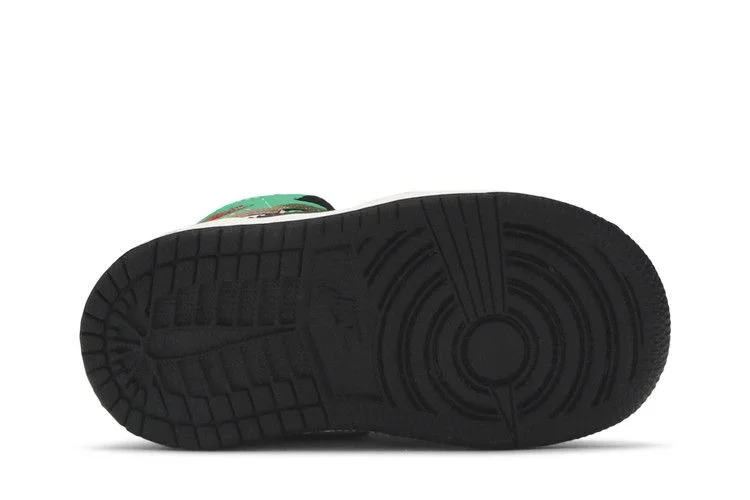 Кроссовки Air Jordan 1 Retro High OG TD 'Lucky Green'