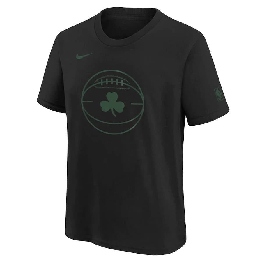 Баскетбольная футболка Nike Boston Celtics 2024 City Edition Essential Logo Youth NBA T-Shirt