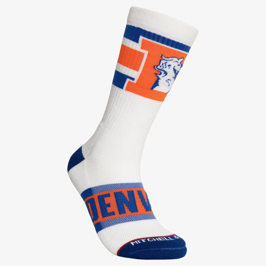 Спортивные носки Mitchell & Ness Denver Broncos Hail Mary Crew Socks